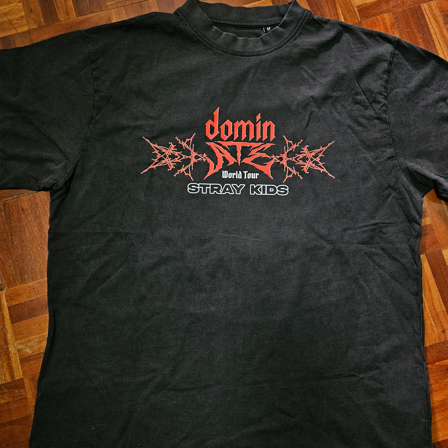 Camiseta Dominate Tour L + Stickers Pack