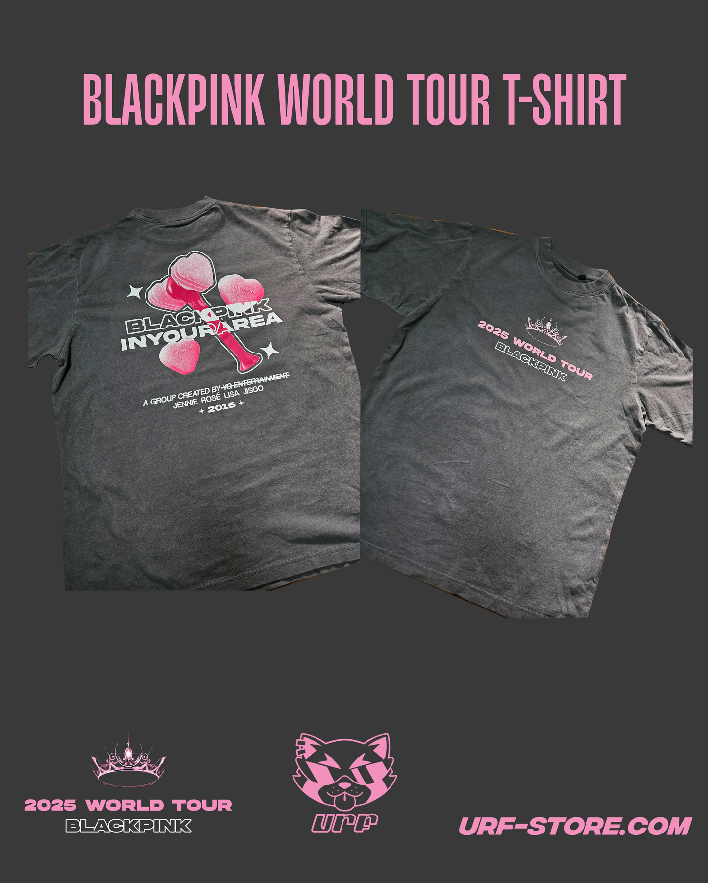 PREORDER - Camiseta Blackpink World Tour