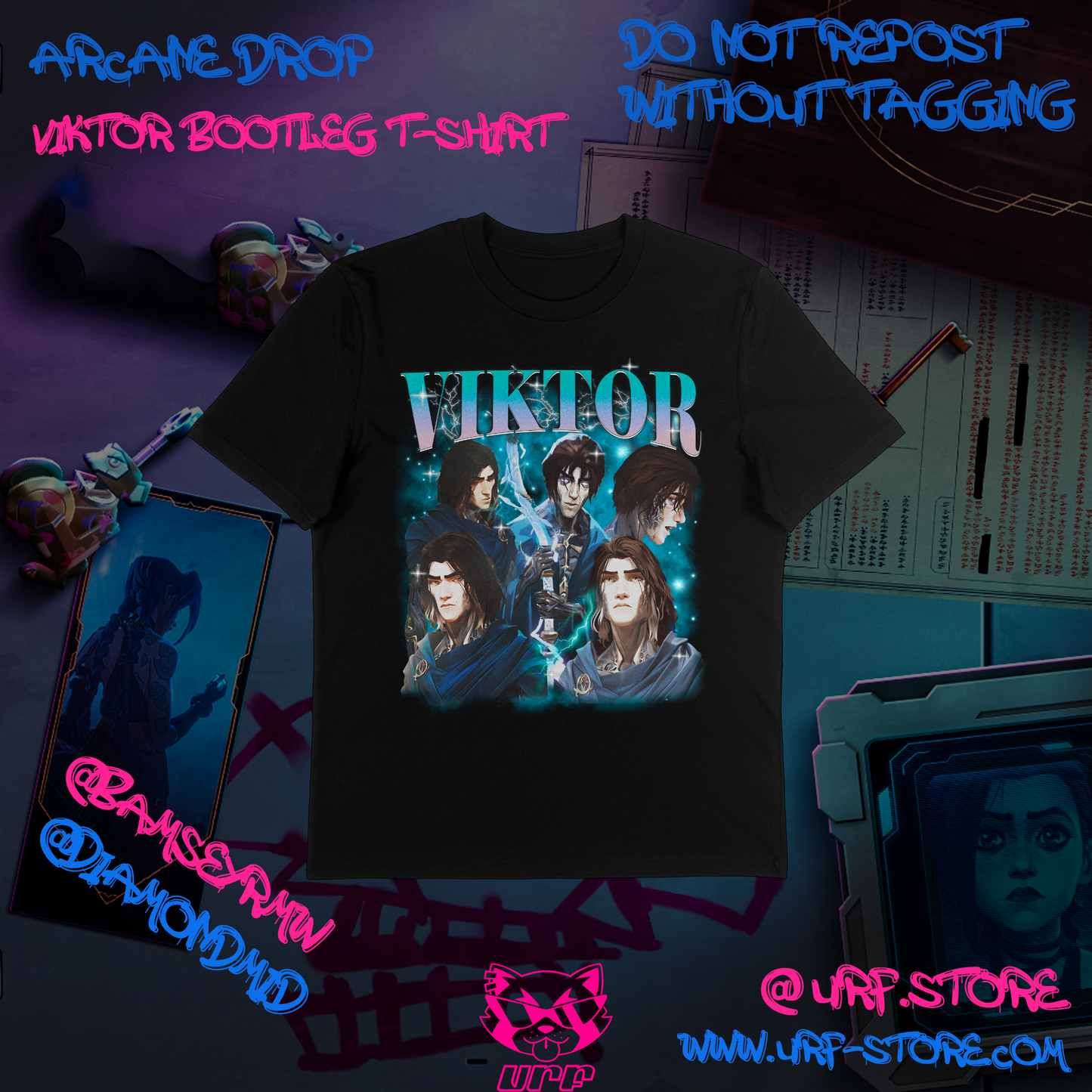 Camiseta Bootleg Viktor