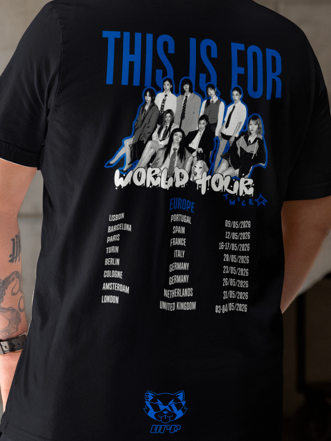 Camiseta This Is For World Tour