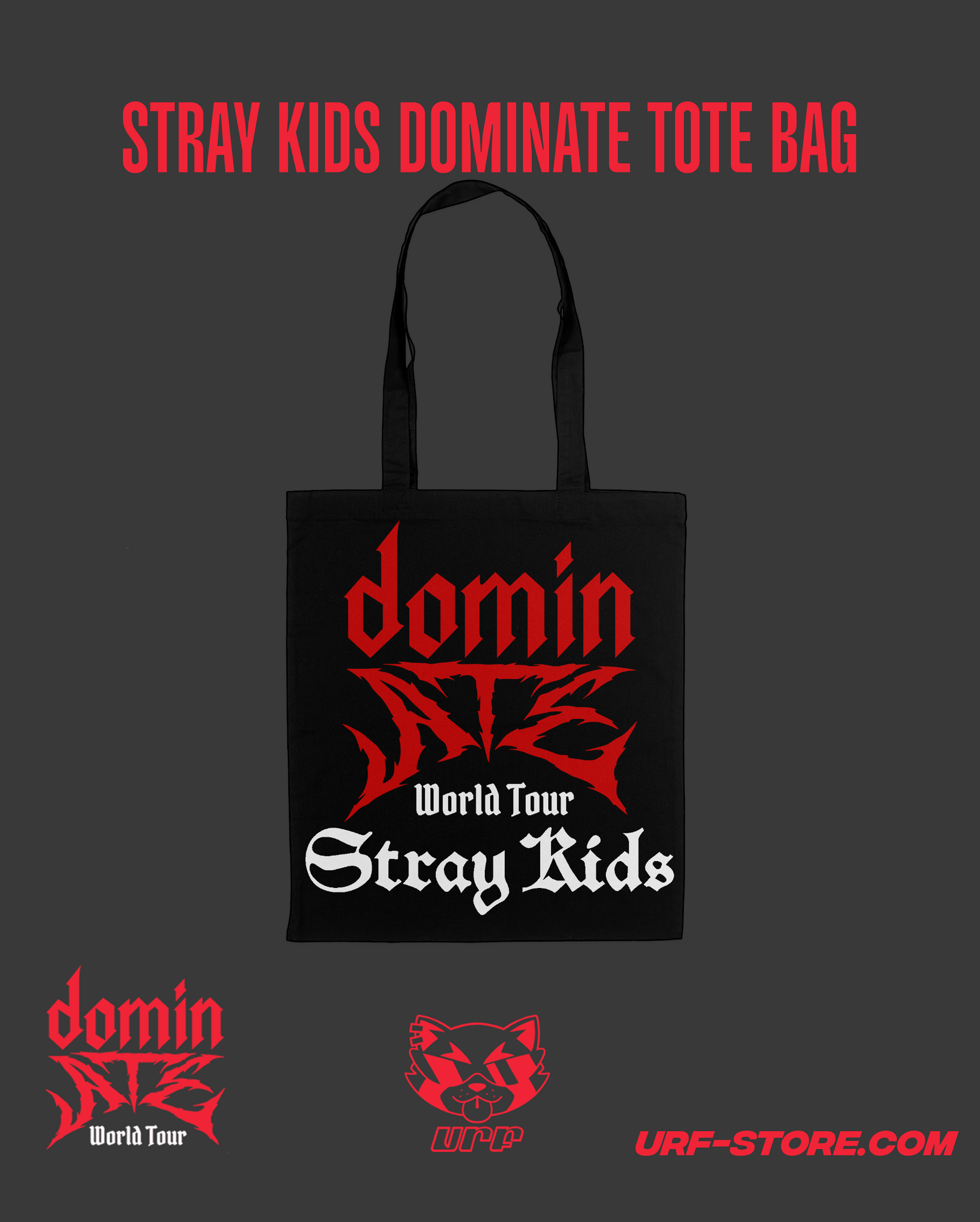 Stray Kids Dominate Tote Bag – URF