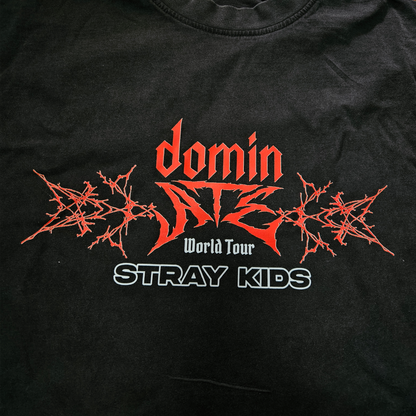 Camiseta Dominate Tour L + Stickers Pack