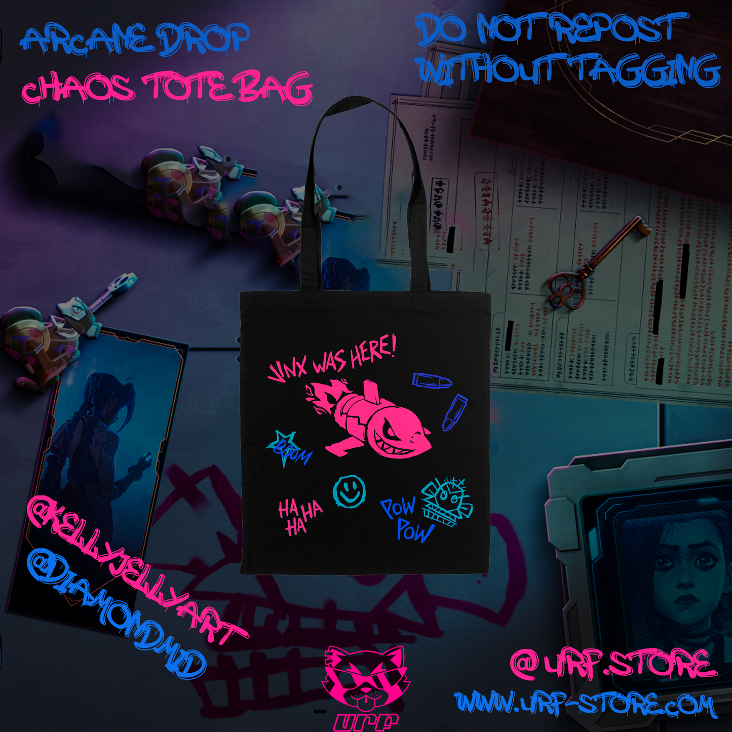Arcane Chaos Tote Bag